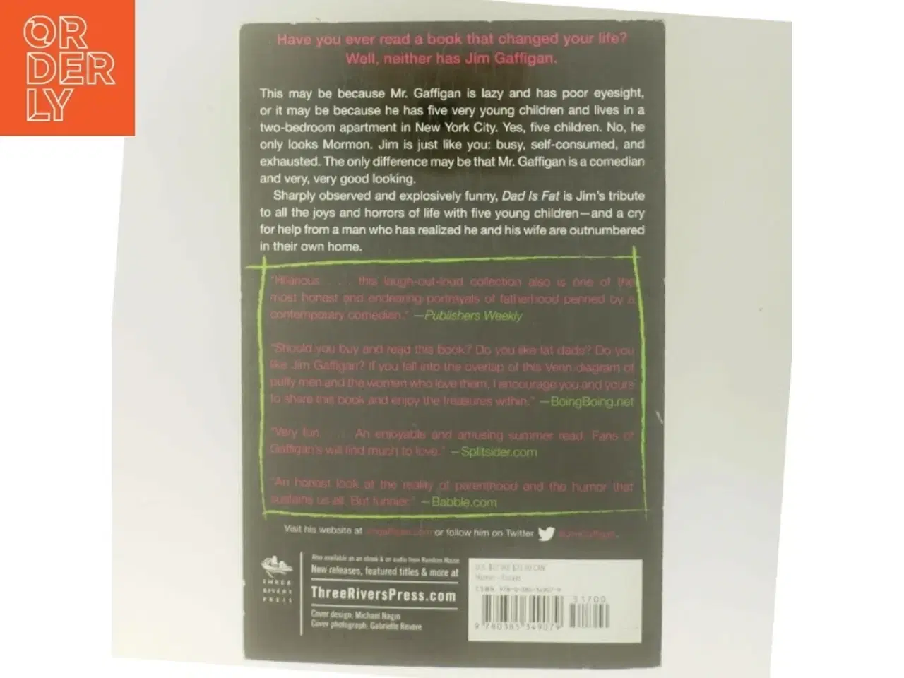 Billede 3 - Dad Is Fat af Jim Gaffigan (Bog)