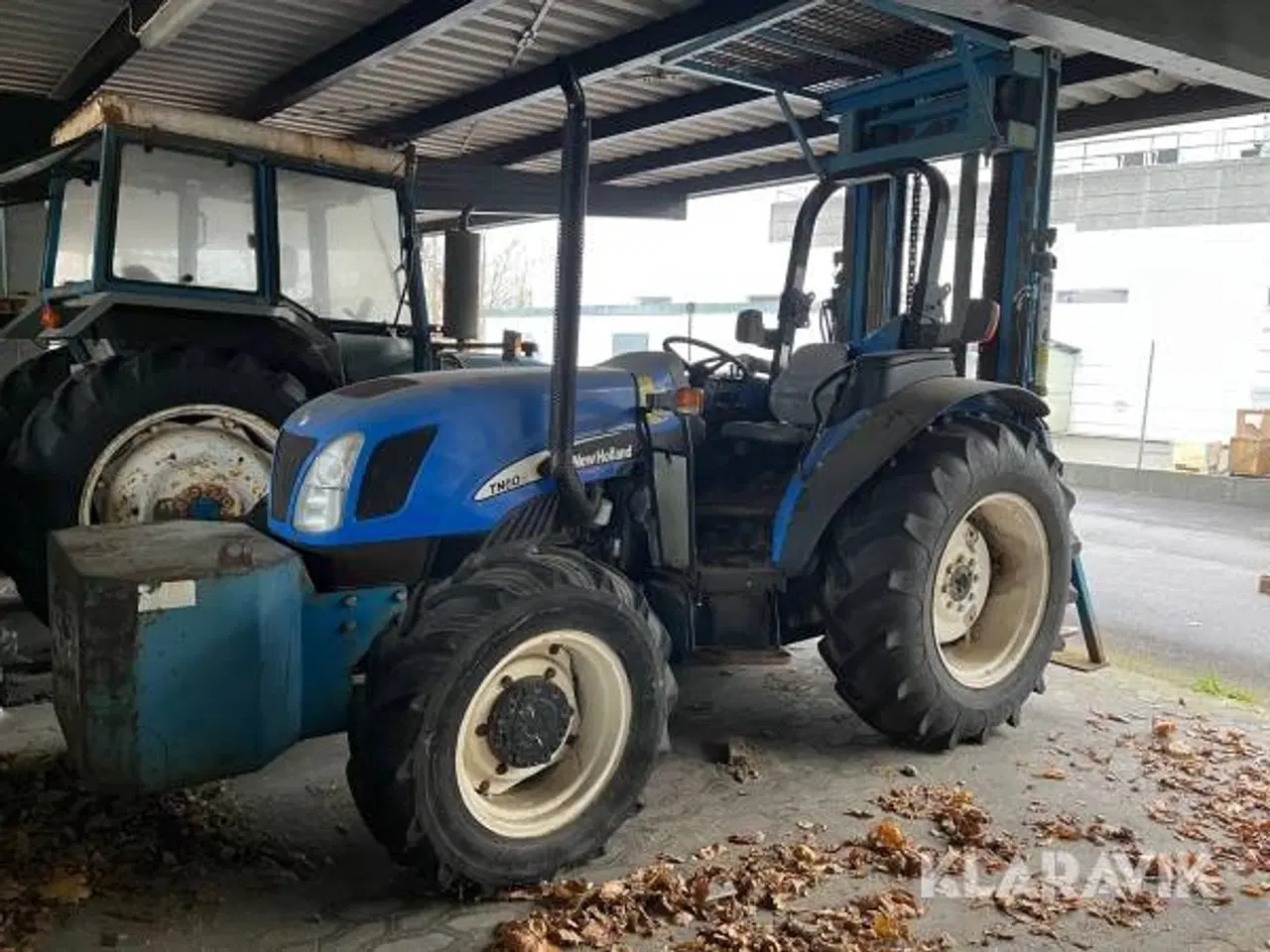 Billede 1 - Traktor New Holland TN60A med byggelift