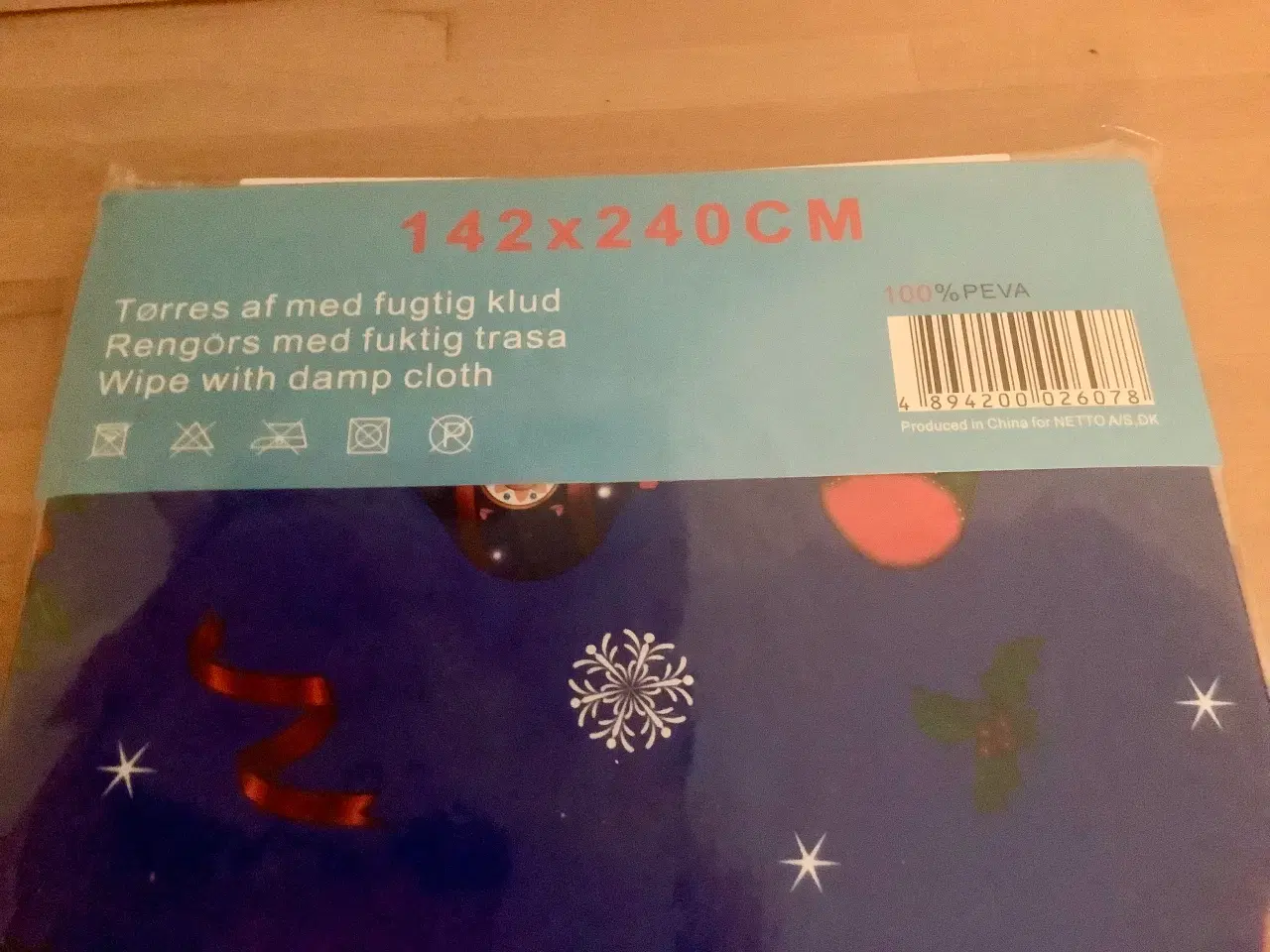 Billede 3 - Jule - voksdug. Helt ny.