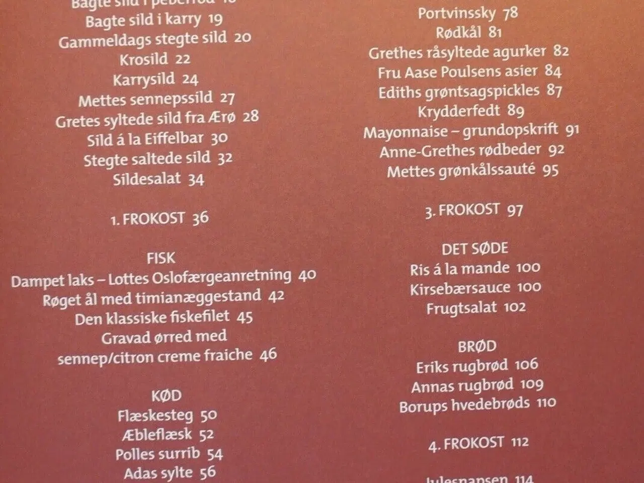 Billede 2 - julefrokostbogen, af charlotte grønlykke og lise l