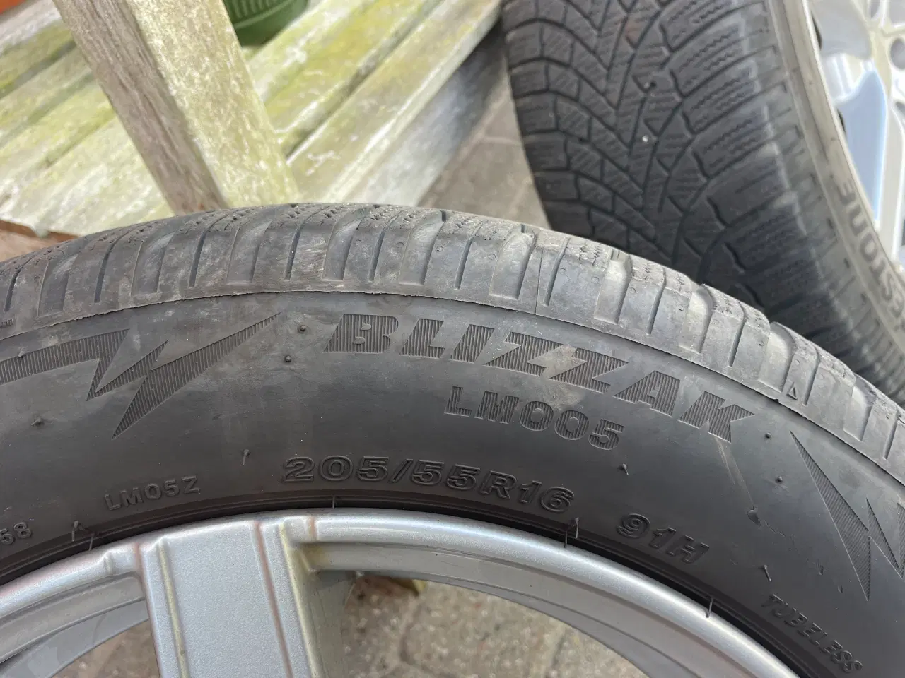 Billede 3 - Vinterdæk på alufælge, Skoda Octavia