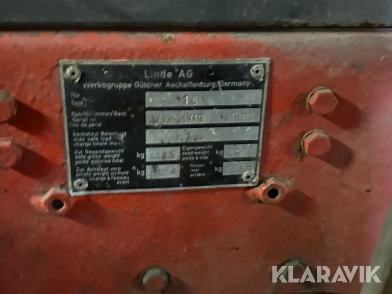 Billede 12 - Truck Linde 1.5tons el