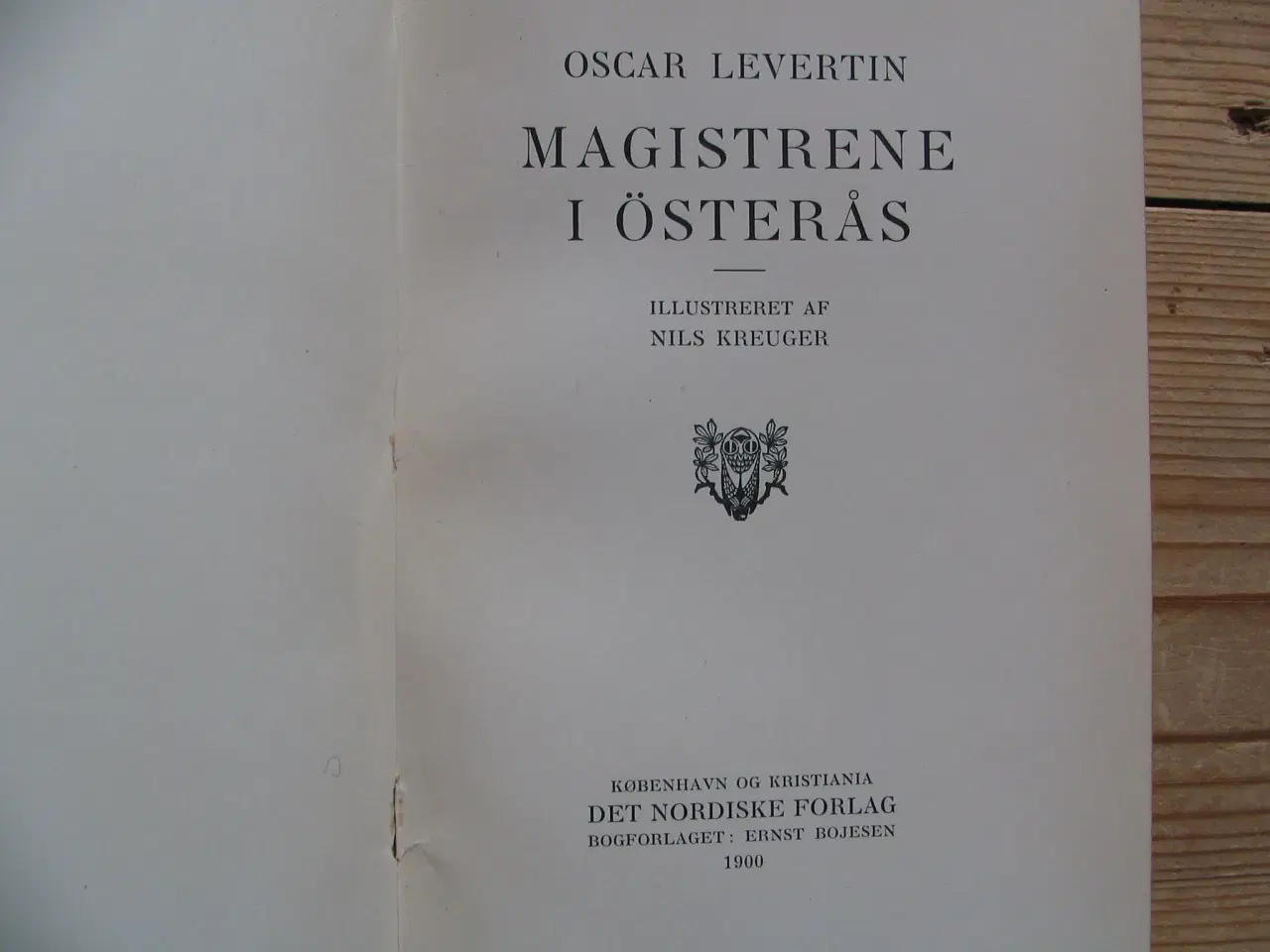 Billede 3 - Oscar Levertin. Magistrene i Österås. fra 1900