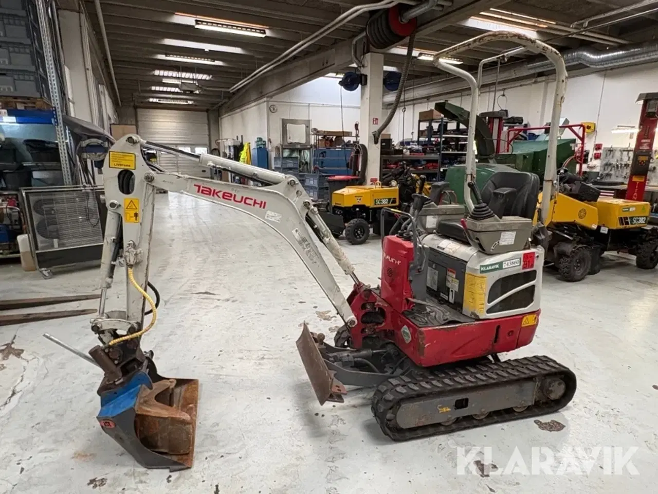 Billede 5 - Minigraver Takeuchi TB210R