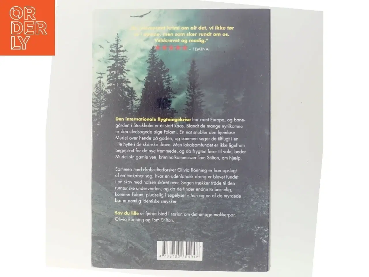 Billede 3 - Sov du lille : krimi af Cilla Brjlind (Bog)