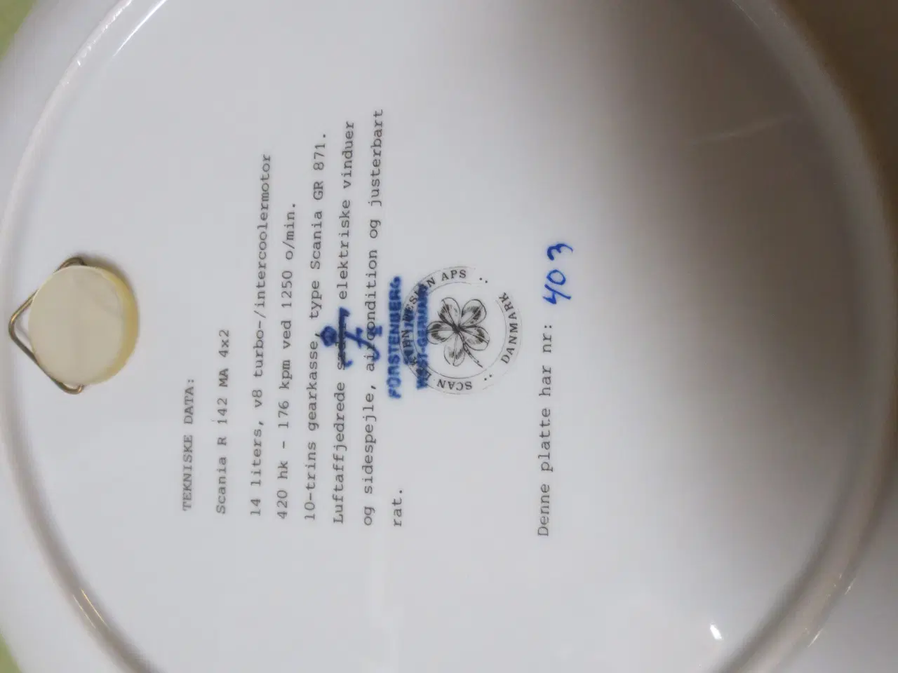 Billede 3 - 5 stk Truck Platter Årg 1985 til 1989