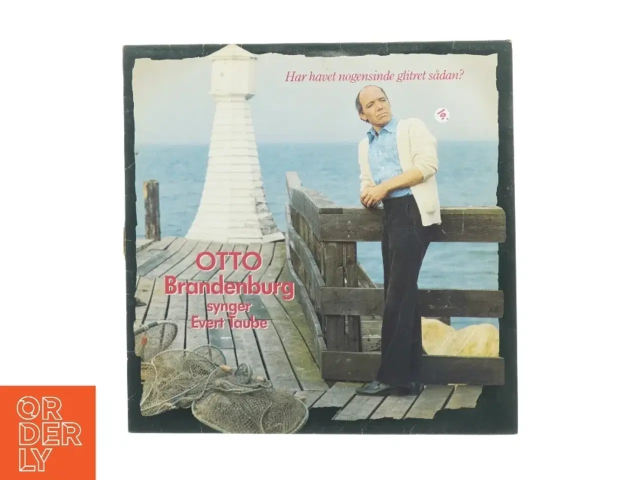 Billede 1 - Otto Brandenburg synger evert Taube  'Sange For Swingende Pigtråd' Vinyl LP fra Polydor (str. 31 x 31 cm)