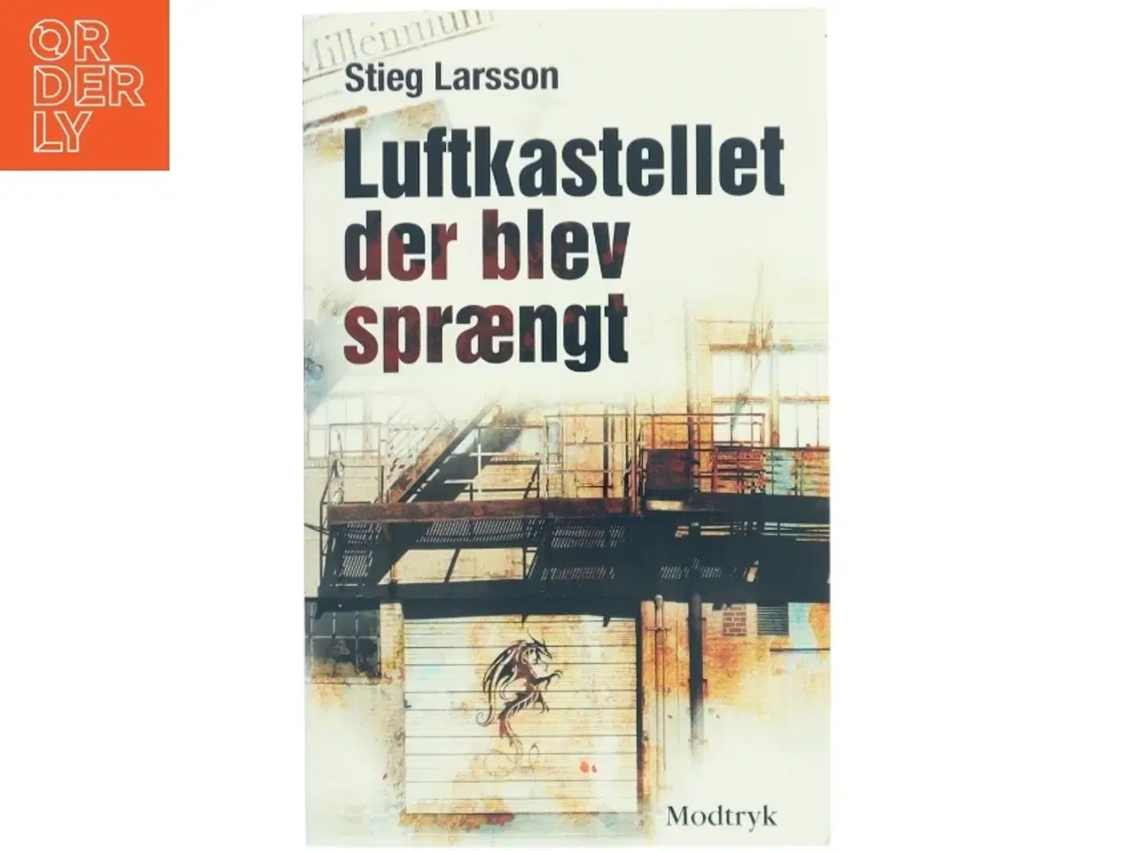 Billede 1 - Luftkastellet Der Blev Spraengt (af Stieg Larsson) [Imported] [Paperback] (Danish) (Millennium, 3. Bind) af Stieg Larsson (Bog)