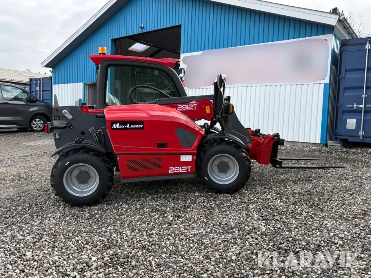 Billede 6 - Teleskoplæsser Max Loader 2812T med skovl og gafler