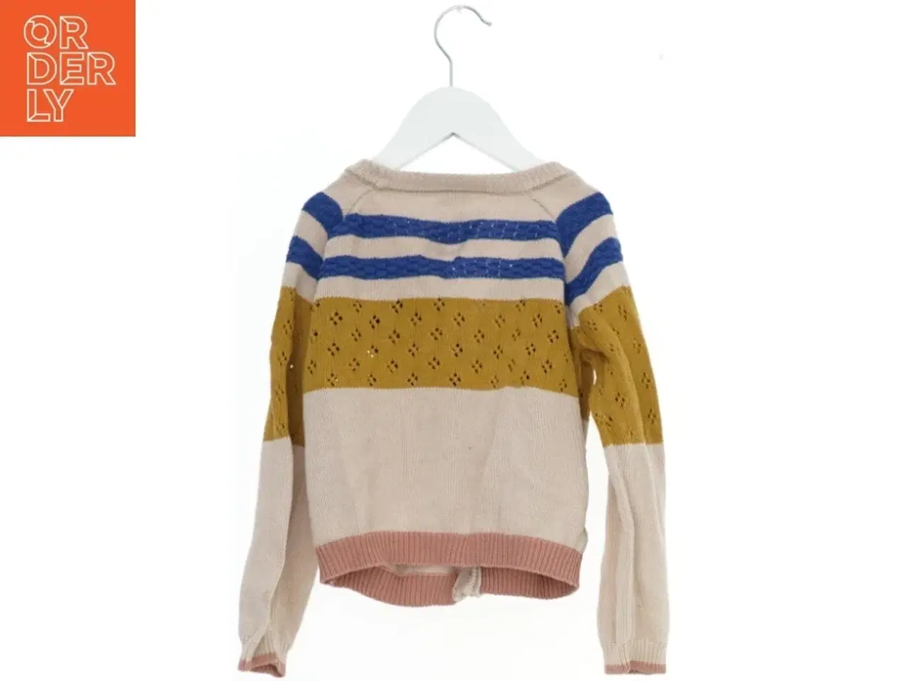 Billede 2 - Strikket flerfarvet cardigan fra Hust & Claire (str. 104)