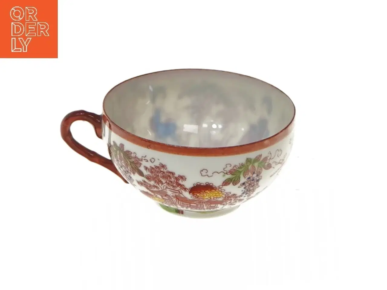 Billede 2 - Dekorative tekopper med orientalsk motiv (str. Ø 8,5x4,5 cm)