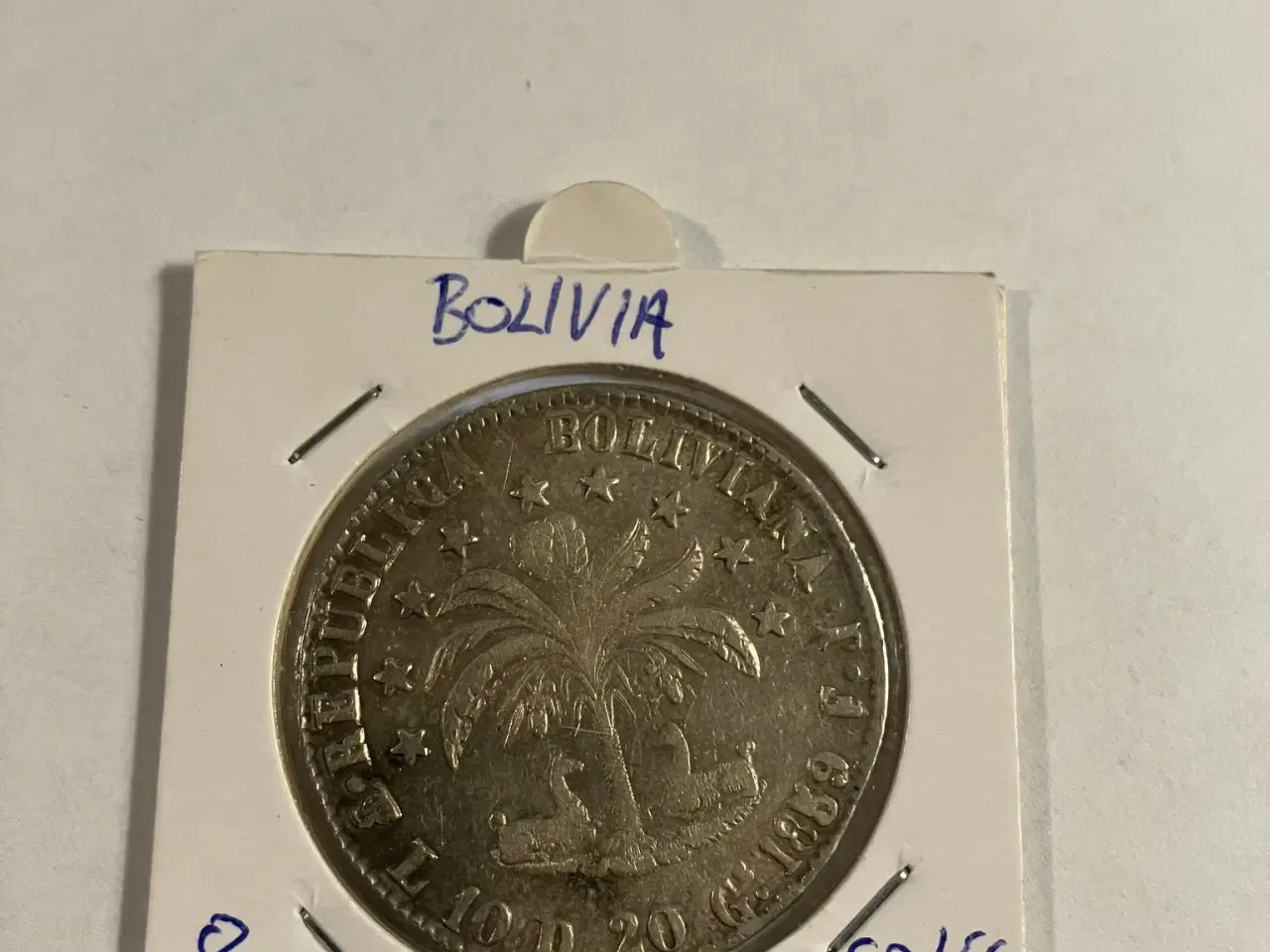 Billede 1 - Bolivia 8 soles 1859