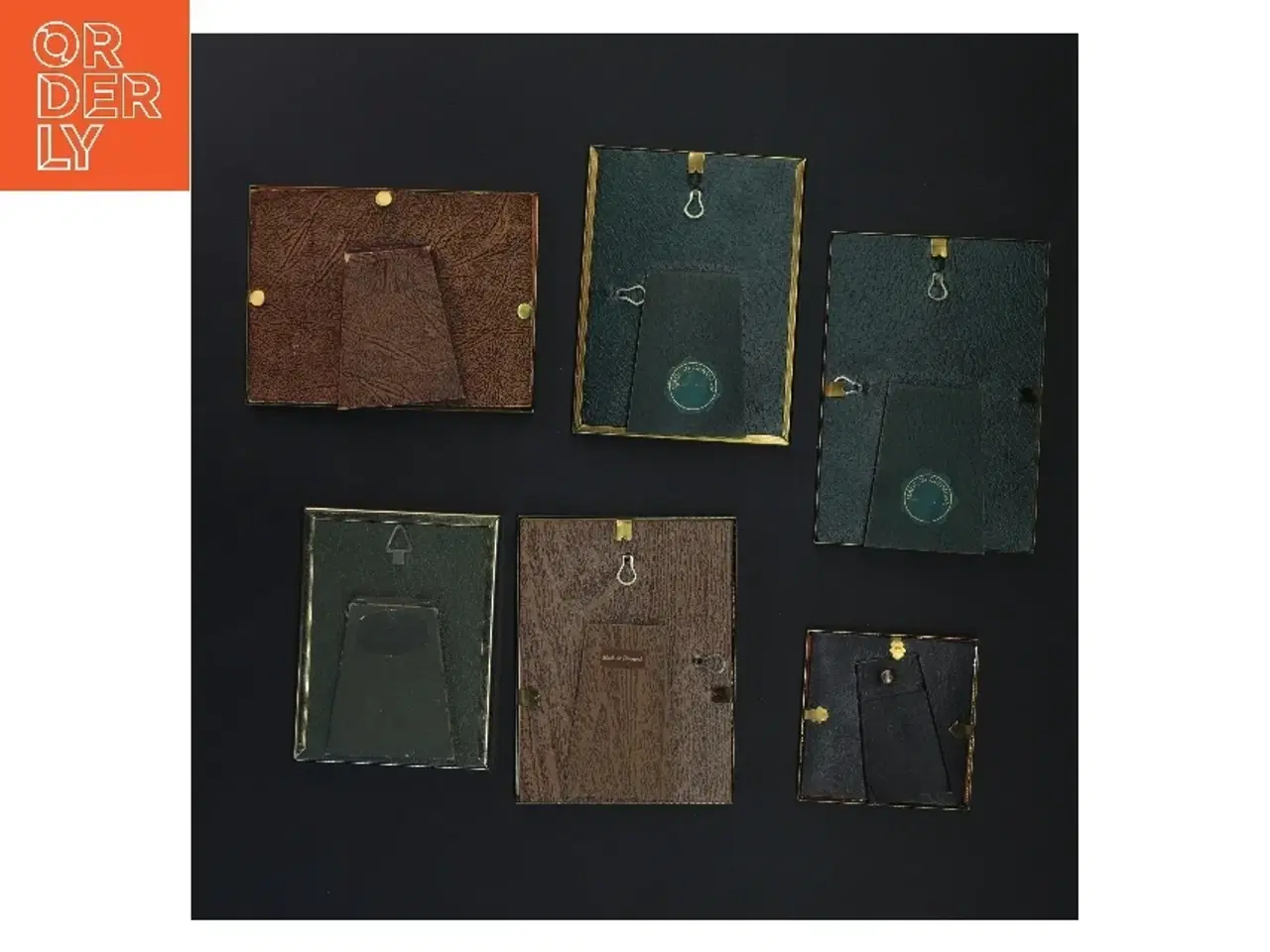 Billede 3 - Sæt af dekorative billedrammer (str. 12,5x9,5&12x9&12x9&11x8,5&12x9&7x7 cm)