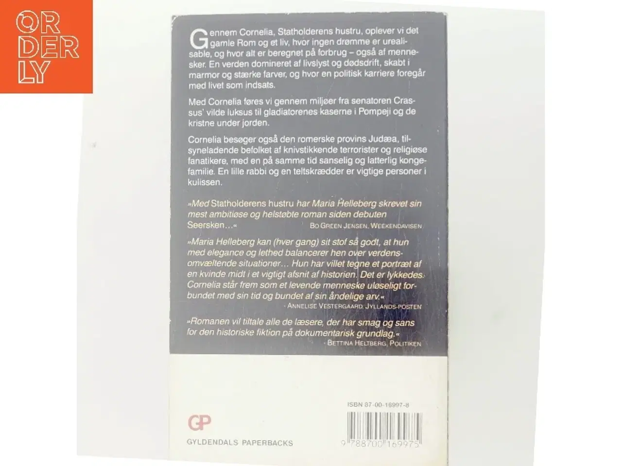 Billede 3 - Statholderens hustru : roman af Maria Helleberg (Bog)