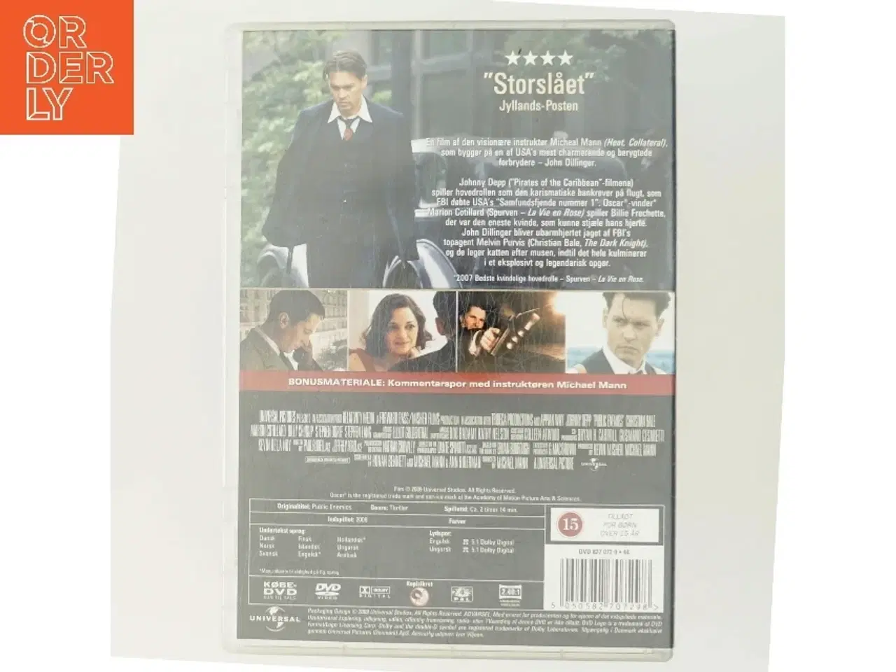Billede 3 - Public Enemies med Johnny Depp (DVD)