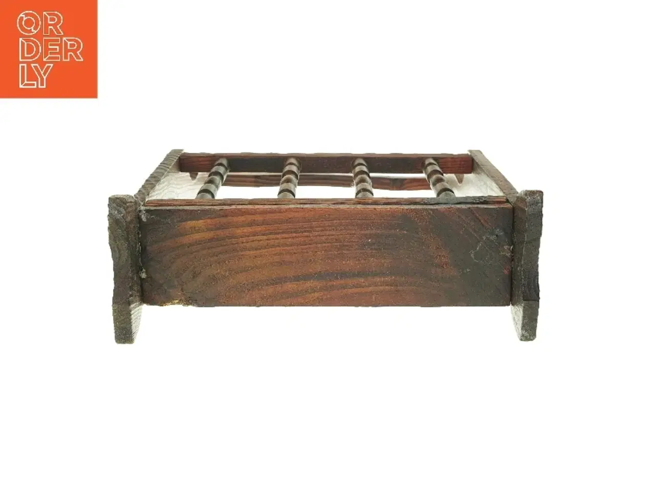 Billede 3 - Træstativ til aviser og blade fra Ukendt (str. LBH: 40x15x50)