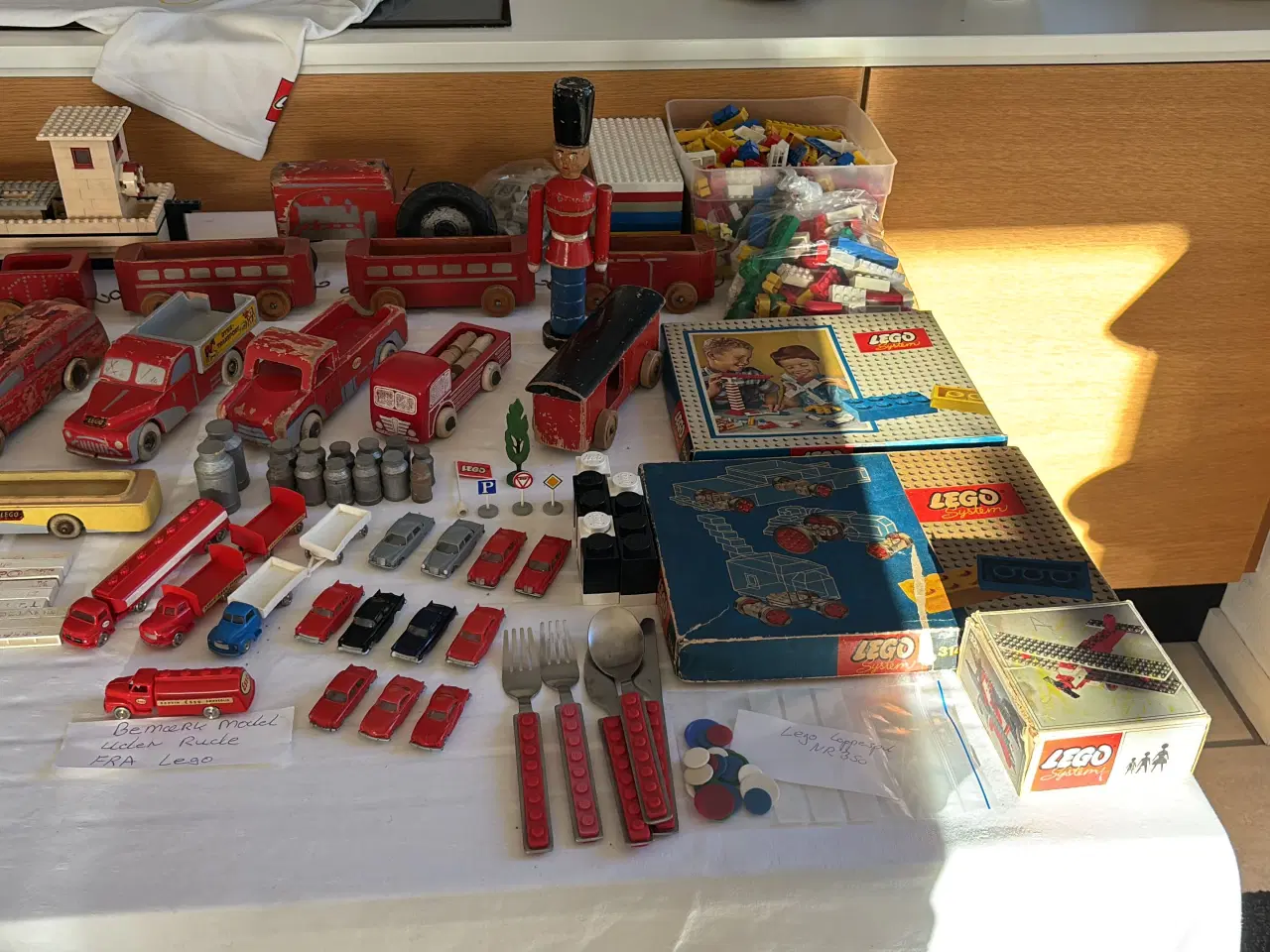 Billede 3 - Lego gammelt træ / plastik legetøj til samler