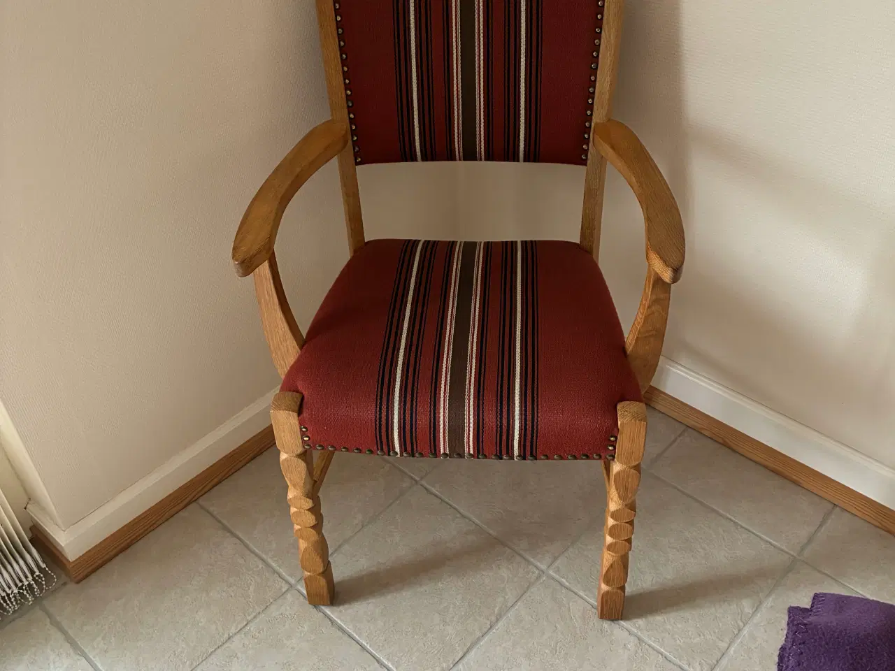 Billede 2 - Egetræs stol