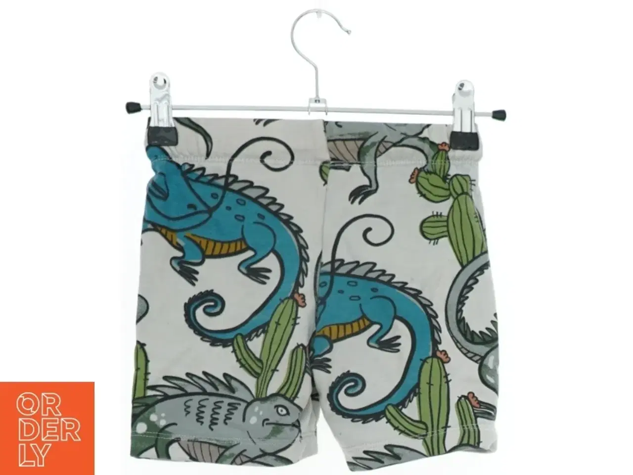 Billede 2 - Børne shorts med øgletryk fra H&M (str. 98)