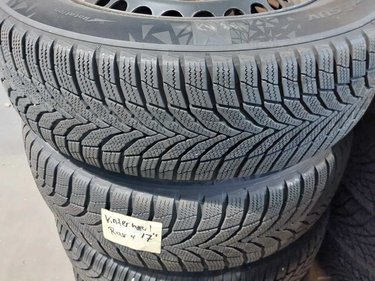 Billede 1 - Toyota rav4 stålhjul vinterdæk 