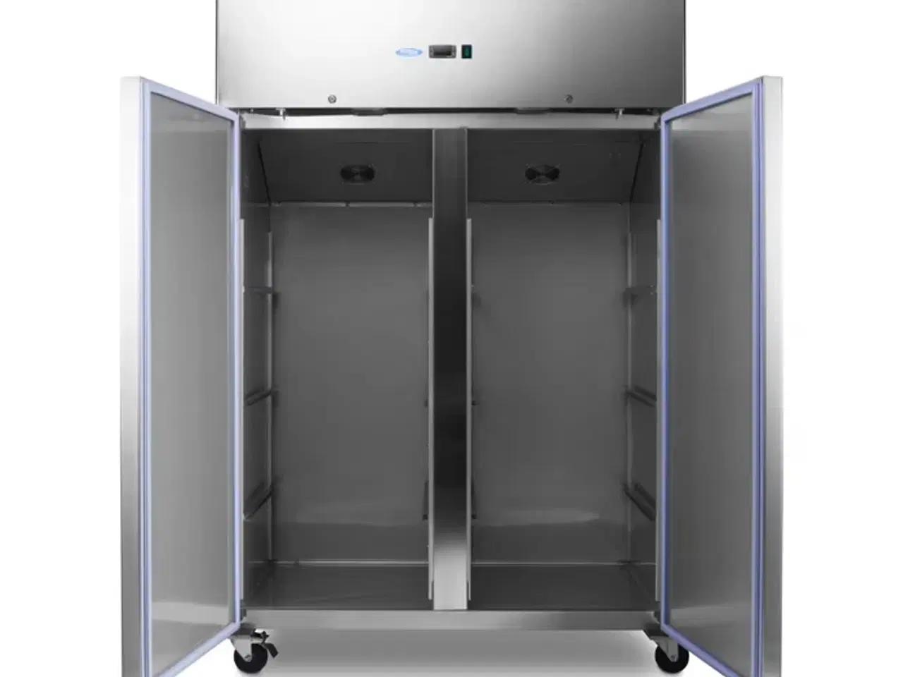 Billede 4 - Industrifryser 1400 Liter- 2 døre i rustfrit stål