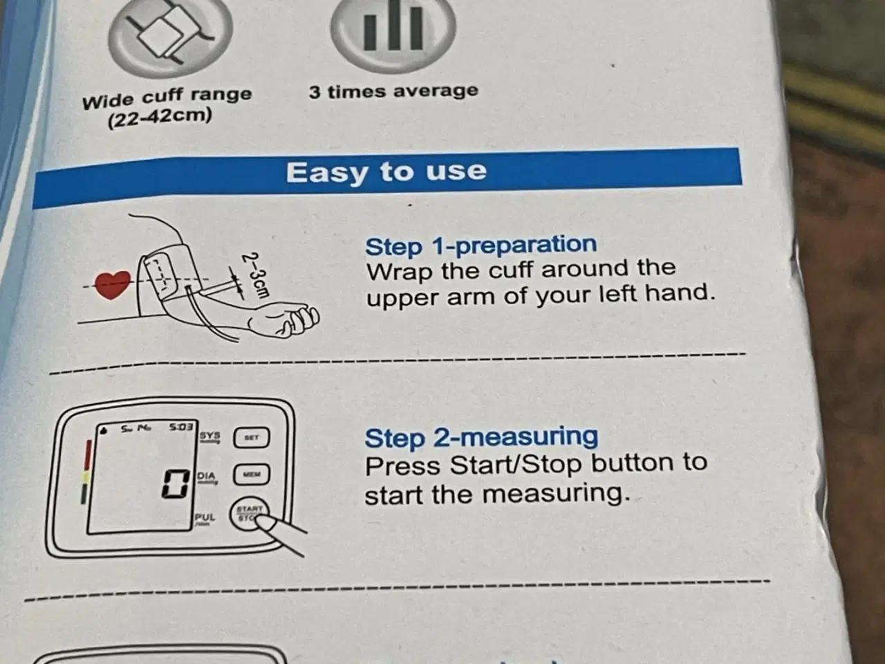Billede 3 - helt ny blodtryksmåler