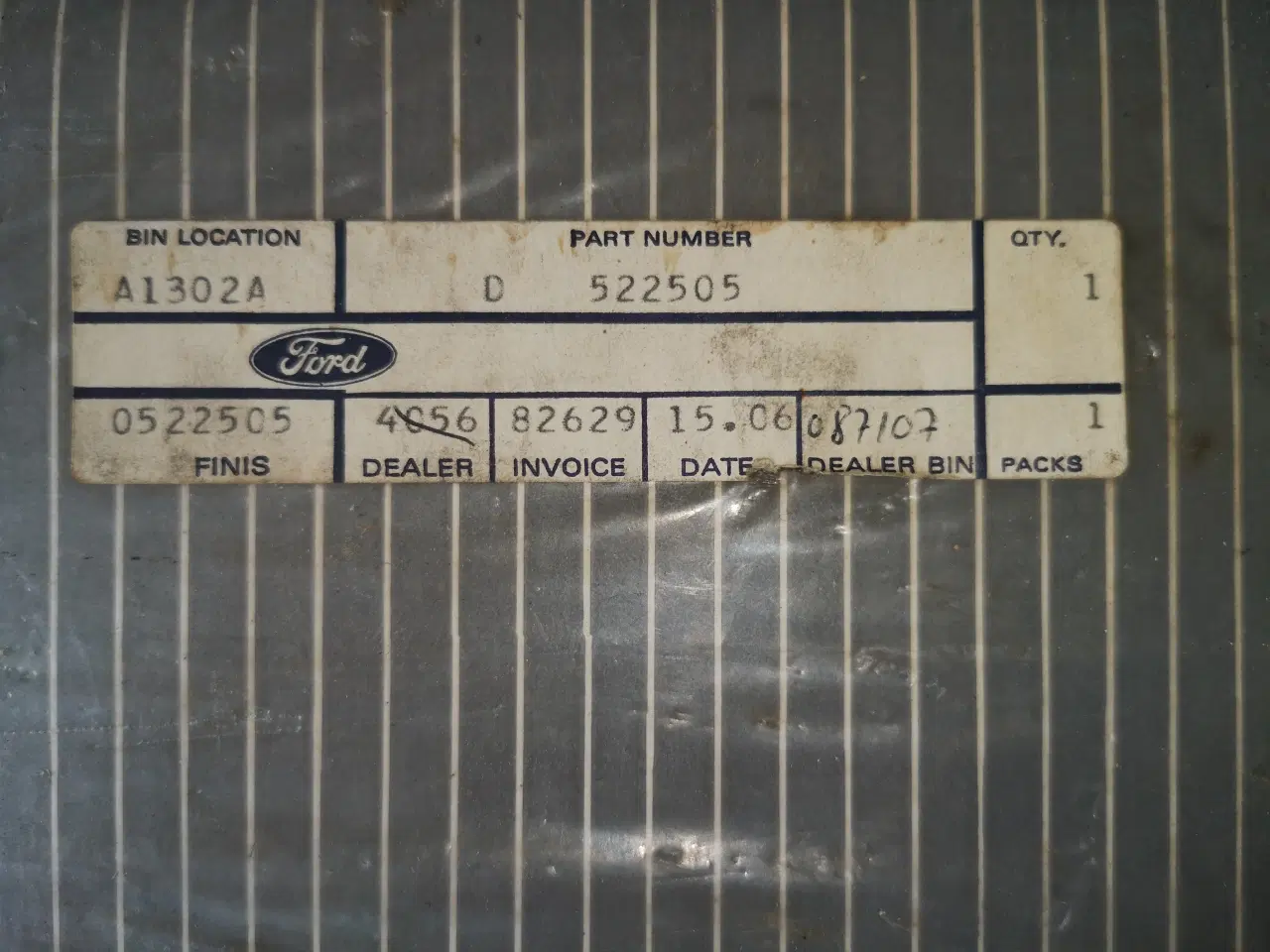 Billede 1 - Ford FK 1000 pakningssæt. 