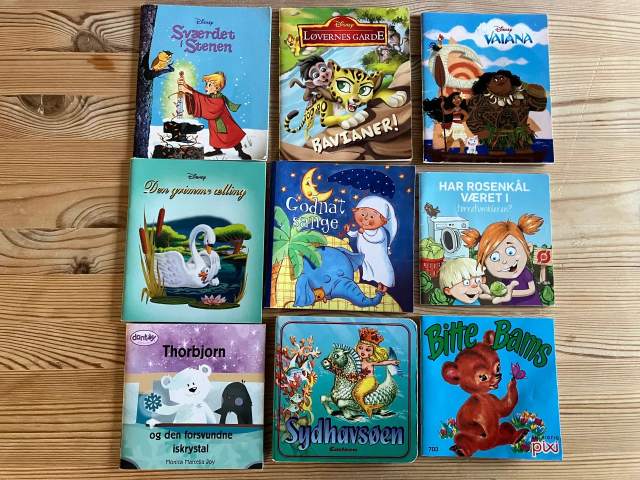 Billede 7 - 9 x 9 børnebøger, bl.a, Lilleput, Disney m.m