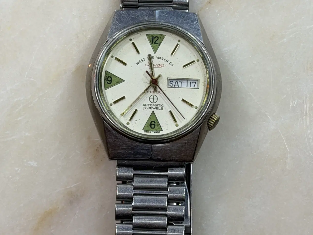 Billede 1 - Vintage automatisk herreur fra West End Watch Co.