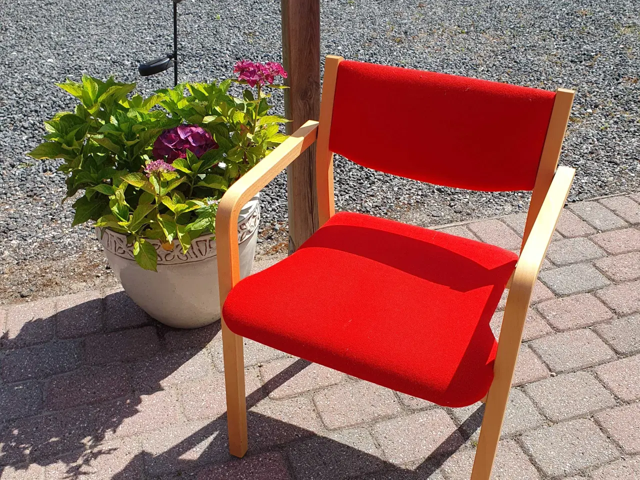 Billede 1 - 4 stk stabelbare konference stole