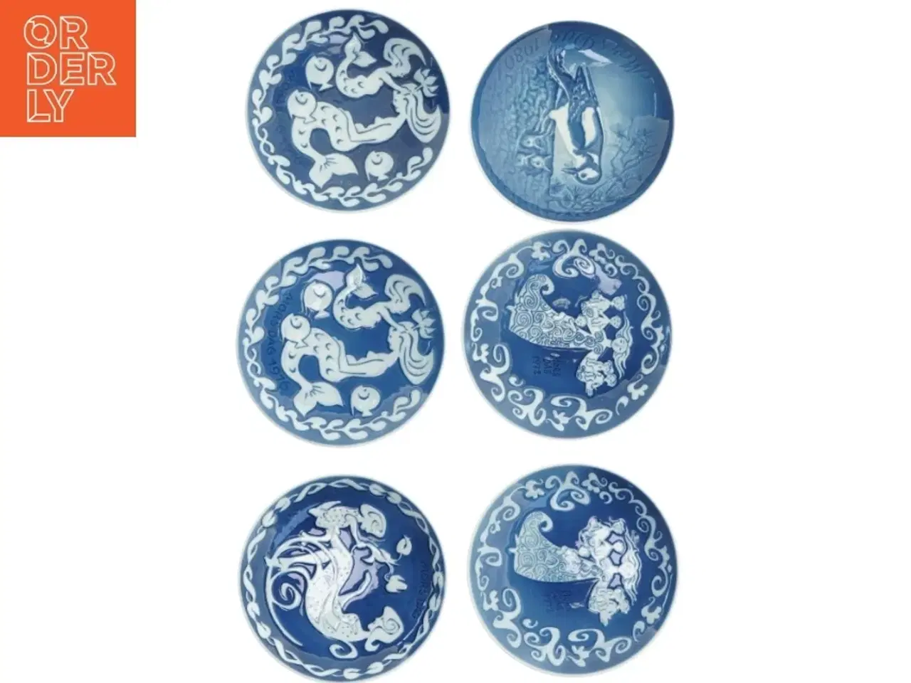 Billede 1 - Mors Dag platter (17 stk) fra Royal Copenhagen & Bing og Grøndal (str. Ø 15 cm)