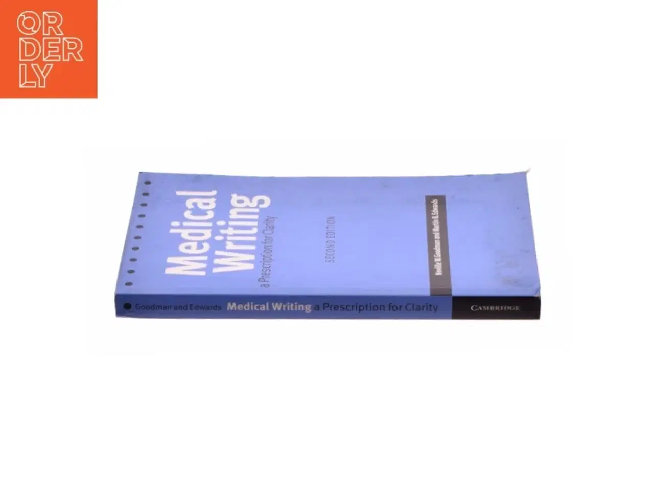Billede 3 - Medical Writing : a Prescription for Clarity af Neville W. Goodman (Bog)