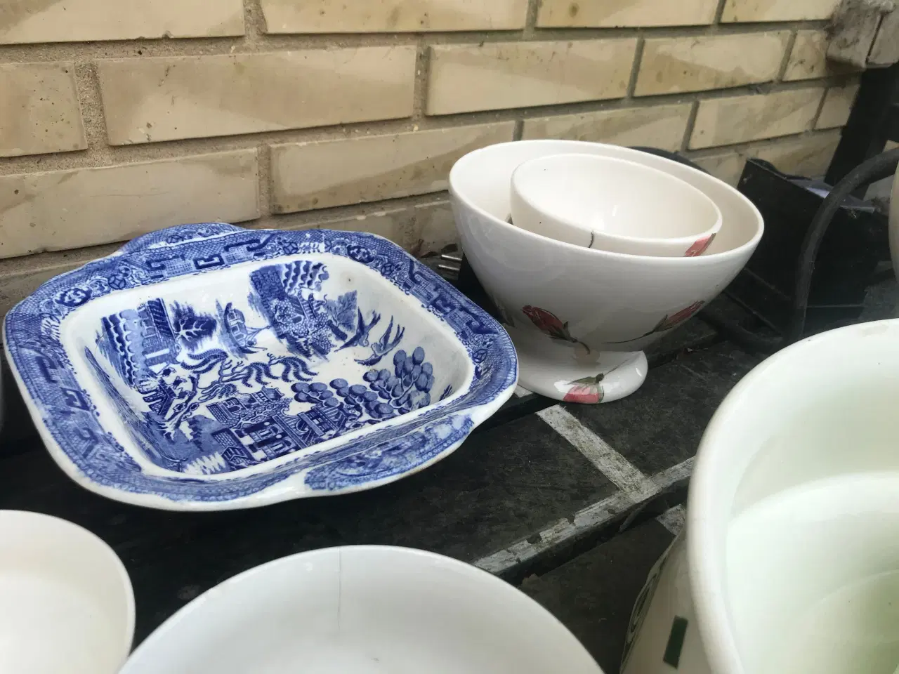 Billede 7 - Gamle skåle og fade til mormor køkken