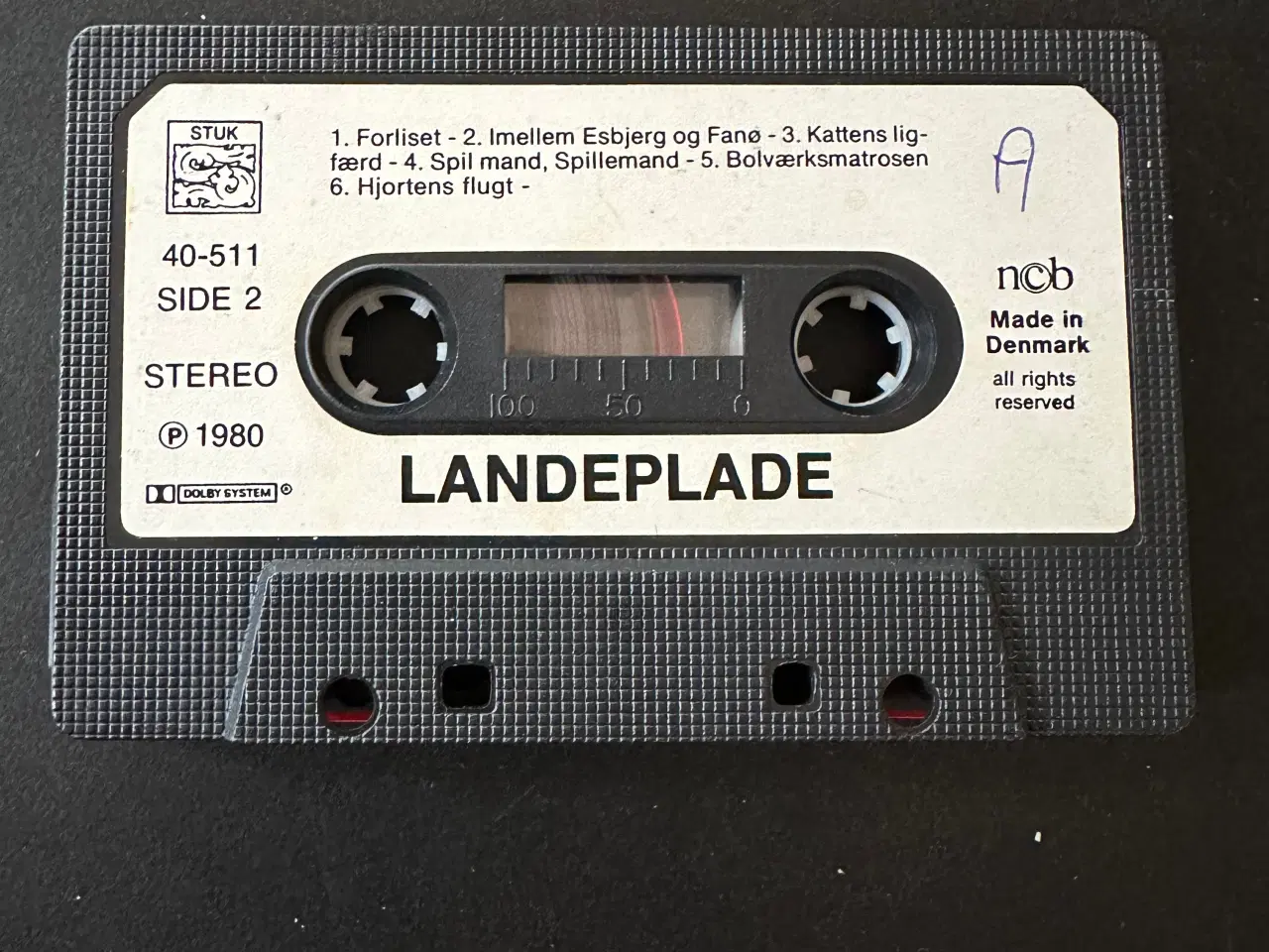 Billede 2 - Retro kassettebånd Landeplade
