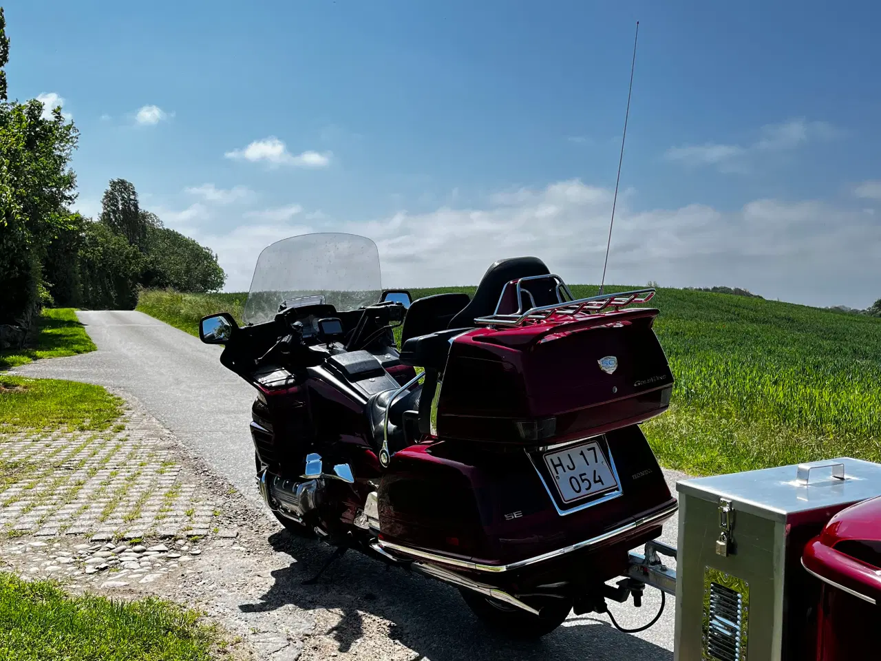 Billede 3 - Honda Goldwing 1500 med tilhørende trailer