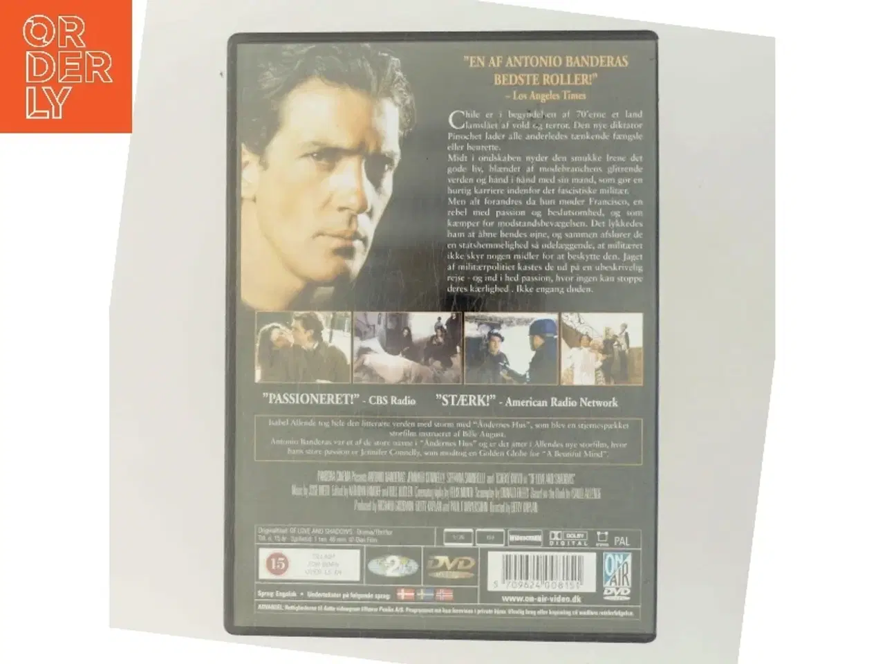Billede 3 - Of Love and Shadows med Antonio Banderas (DVD)