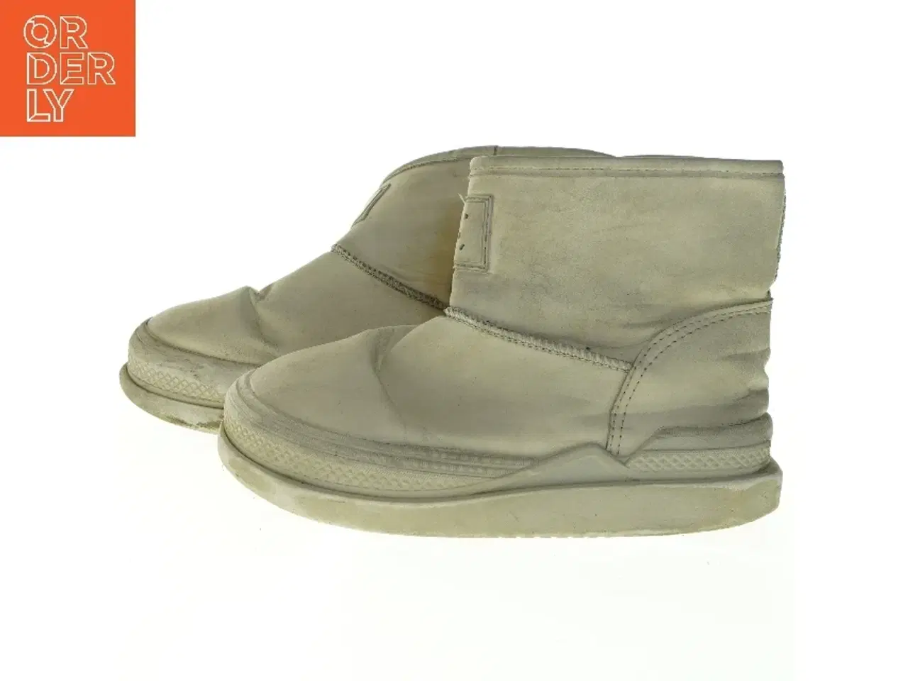 Billede 4 - Brugte beige støvler (str. 36)