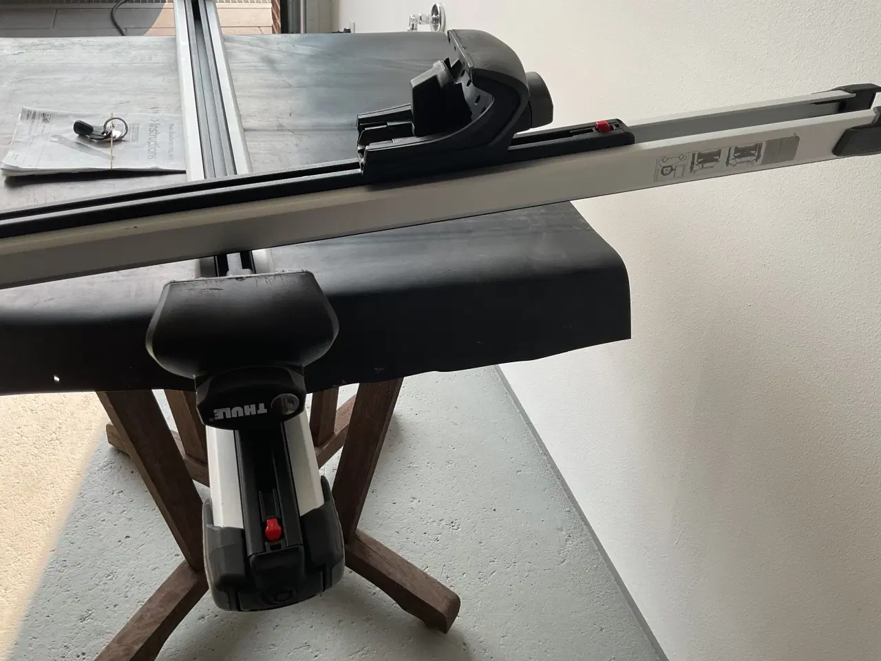 Billede 7 - Thule slidebar tagbøjlesystem i aluminium