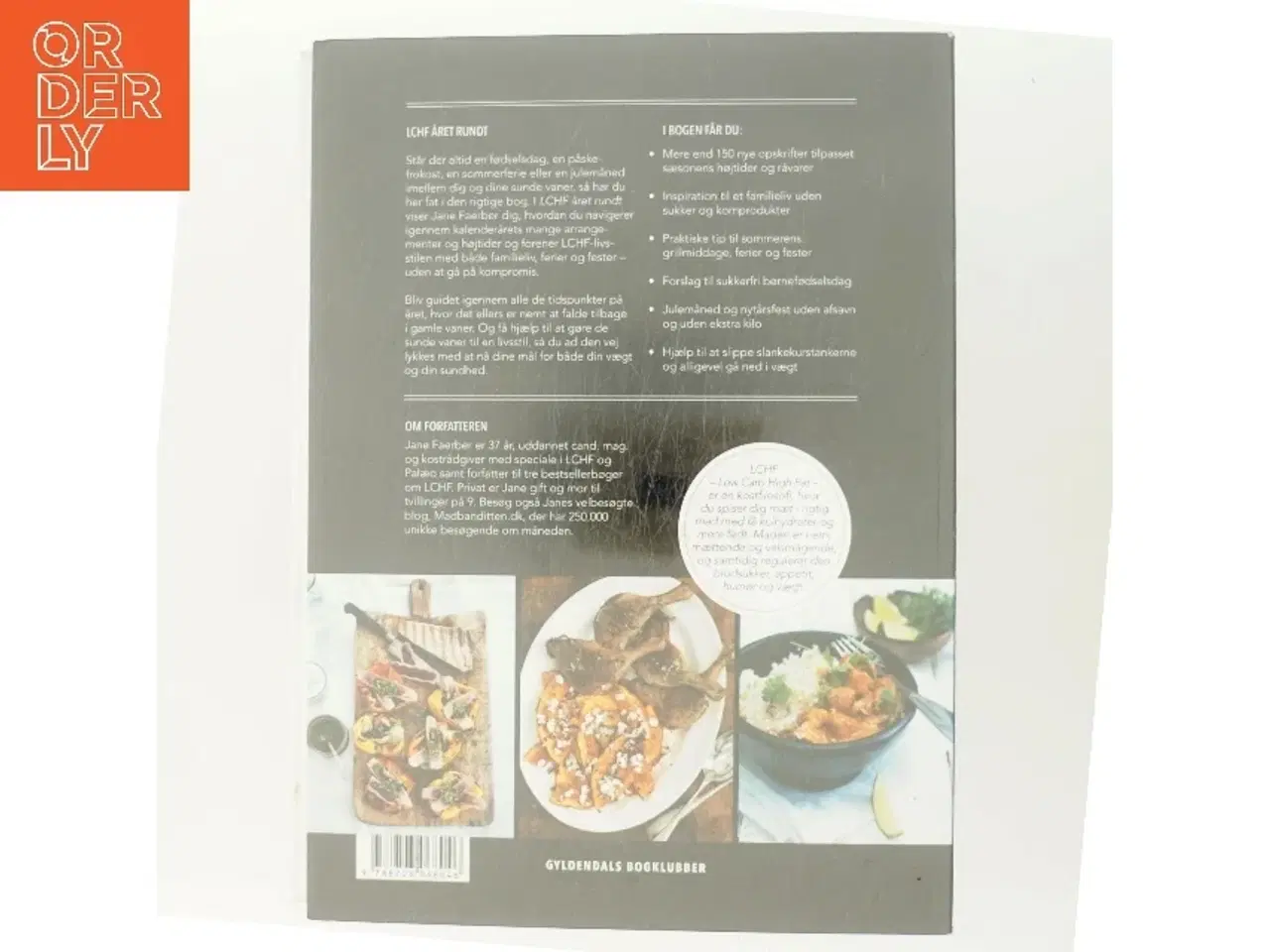 Billede 3 - LCHF året rundt : low carb high fat af Jane Faerber (Bog)