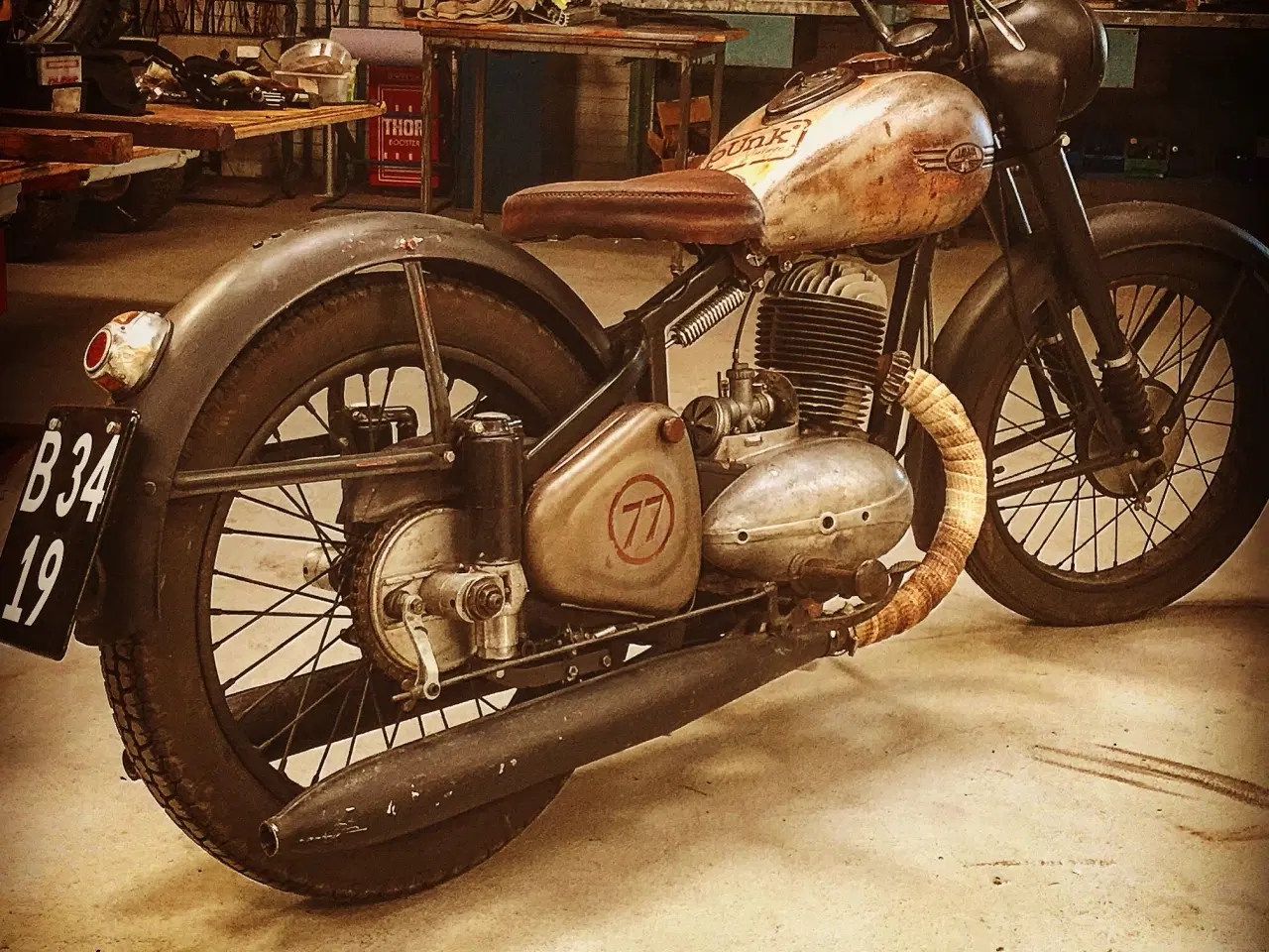 Billede 1 - Veteran motorcykel