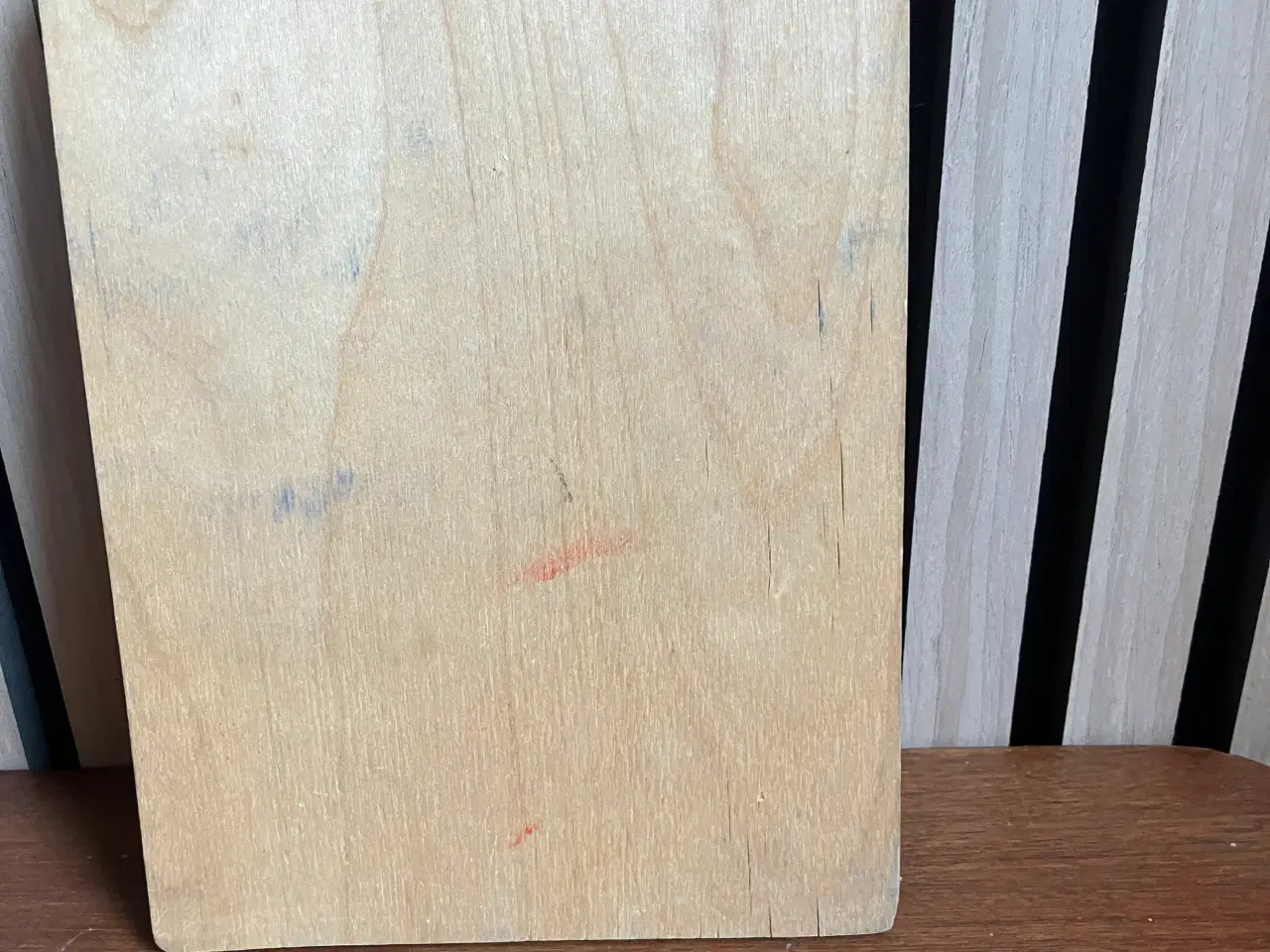 Billede 1 - Retro Husordensskilt i træ.