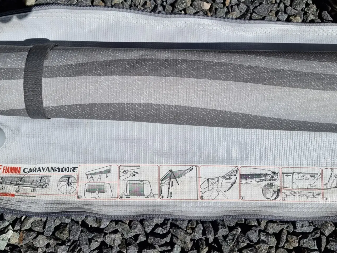 Billede 3 - Fiamma Caravanstore XL 410 Markise grau, 415cm, Ro