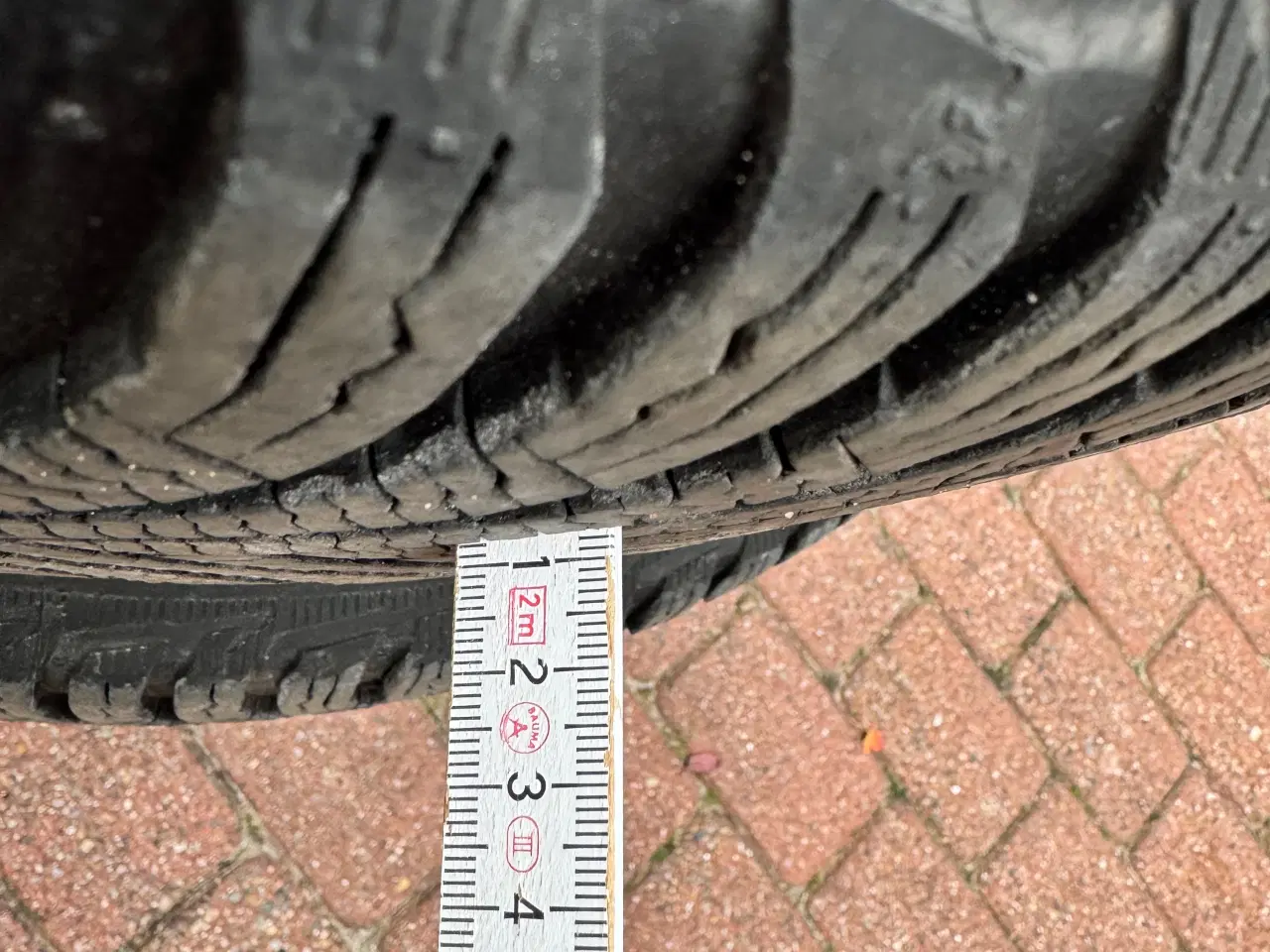 Billede 2 - 4 komplette Michelin vinterdæk m/RIAL alufælge (næ