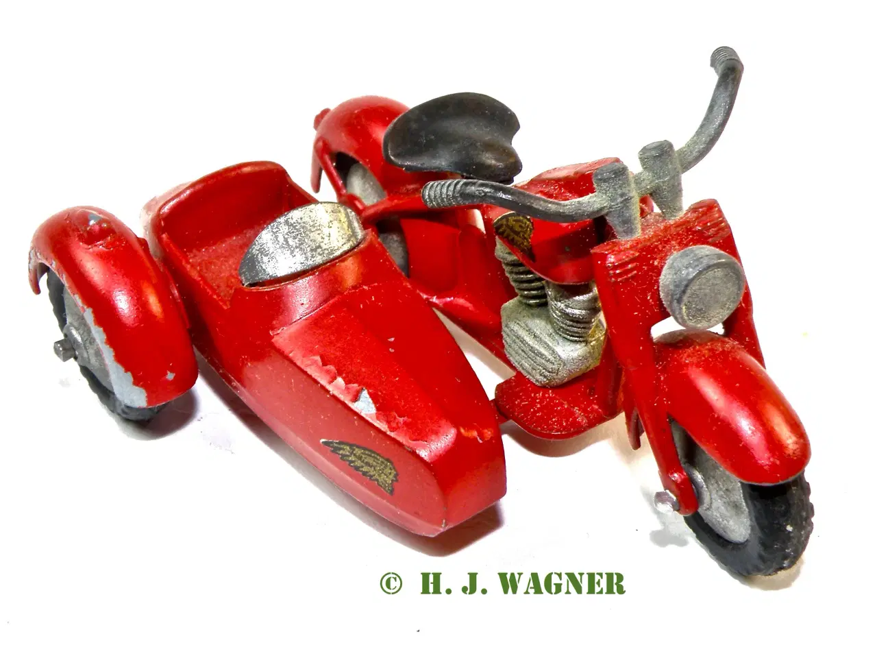 Billede 5 - TEKNO - Indian MC. med sidevogn og original box