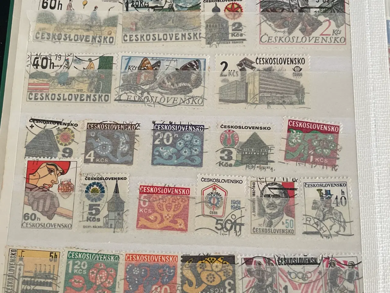 Billede 11 - Frimærke samling (Grøn bog)