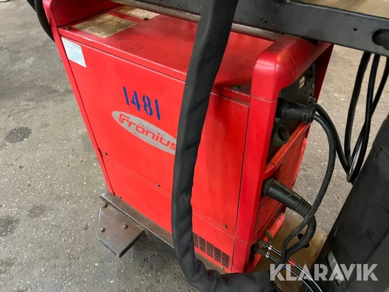 Billede 7 - Svejser Fronius Transpuls Synergic 4000 vandkølet