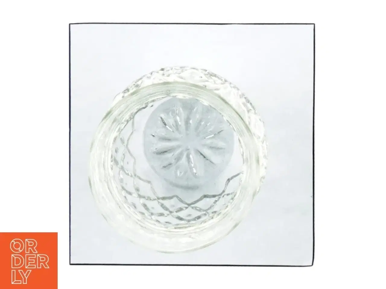 Billede 3 - Glas vase i krystal look (str. 12 x 9 cm)