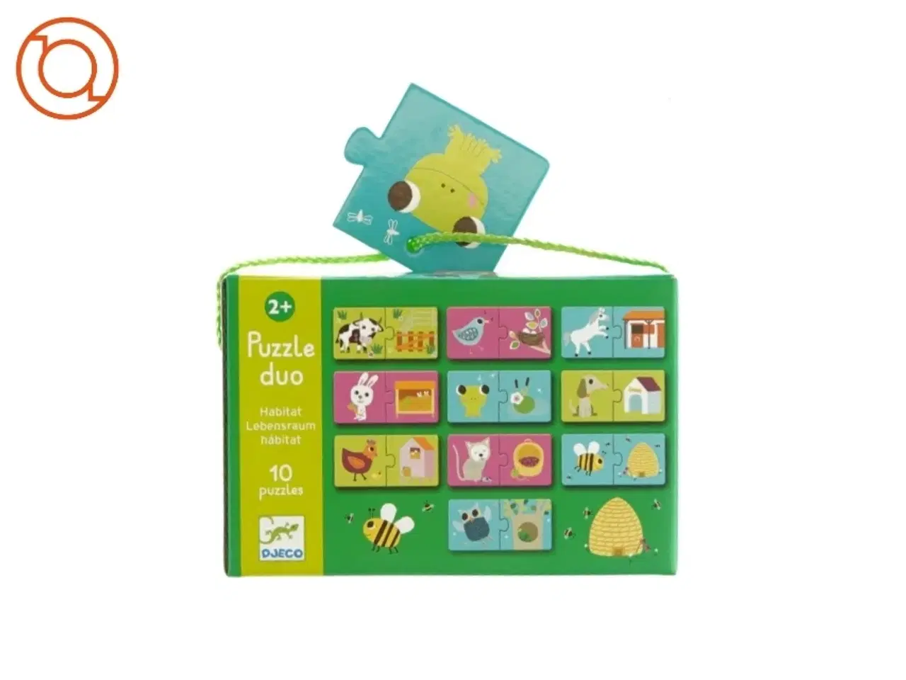 Billede 2 - Puzzle duo fra Djeco