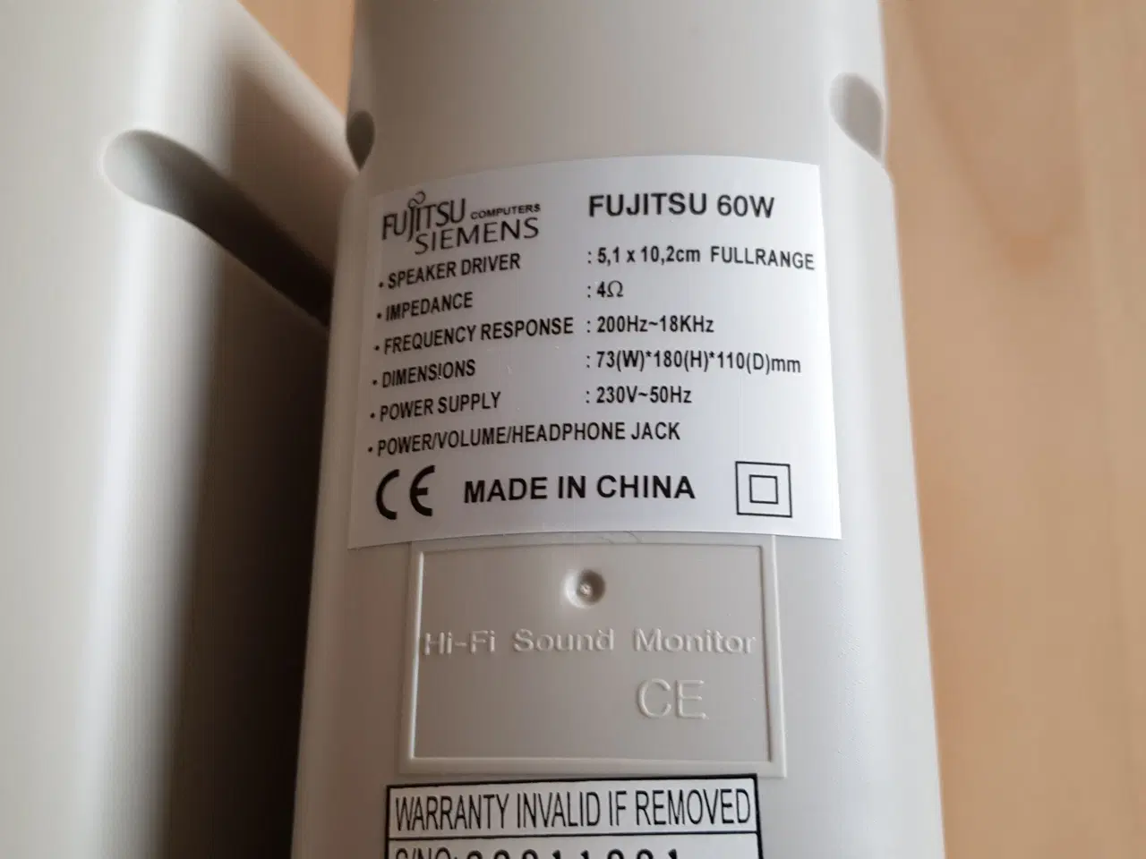 Billede 3 - Fujitsu-Siemens, monitor højttalere, 2 stk 
