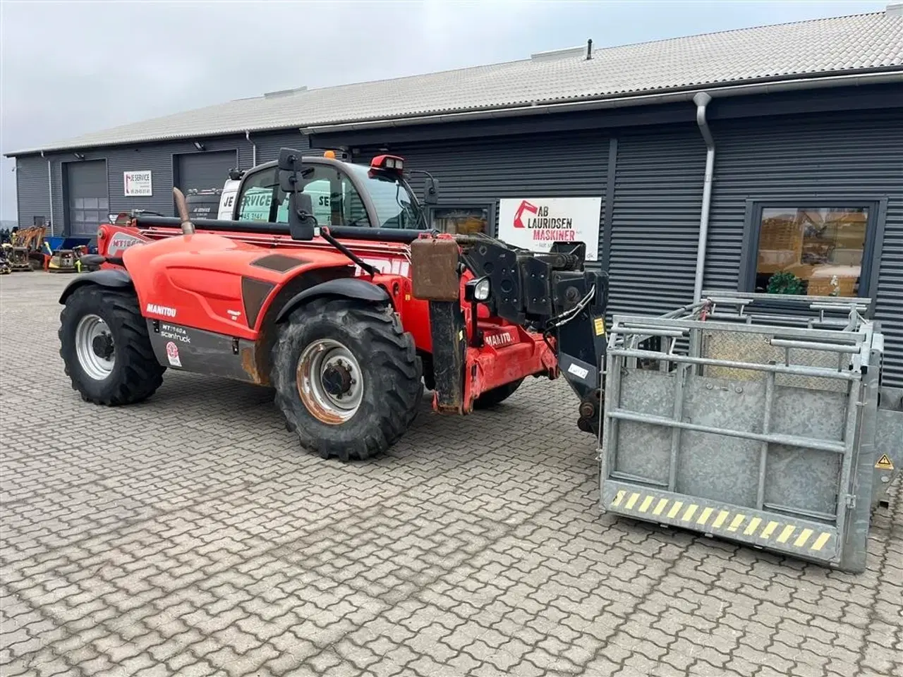 Billede 2 - Manitou MT 1840 A.   Med Kurv